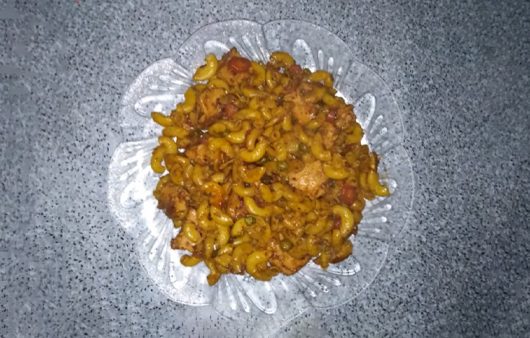 Chicken Vegetable Macaroni main