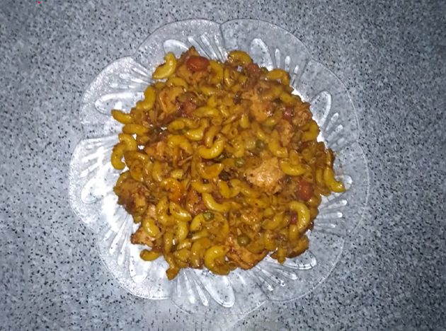 Chicken Vegetable Macaroni main