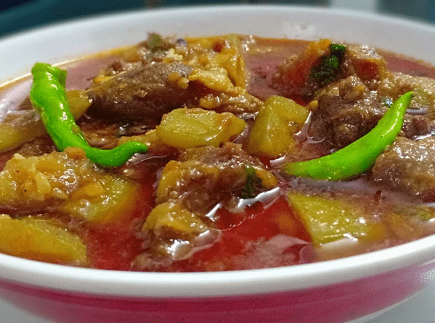 Kaddoo (Pumpkin) gosht