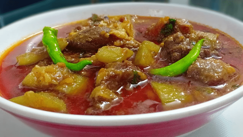 Kaddoo (Pumpkin) gosht