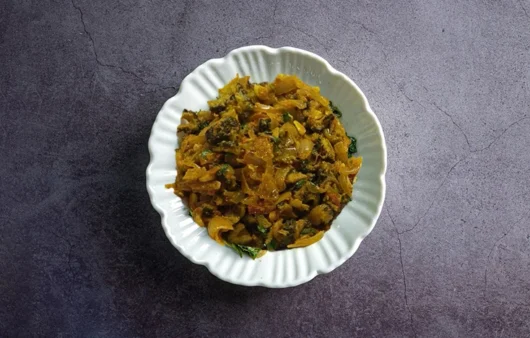 Karela Piyaz - Bitter Gourd Onion main