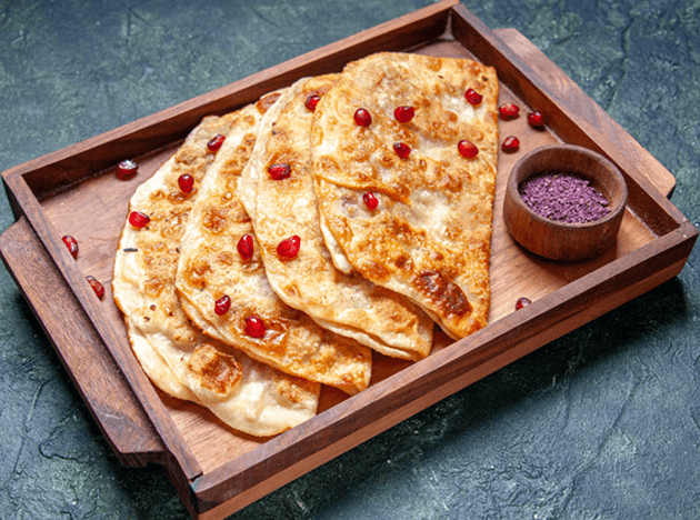 Perfect Round Meetha Paratha