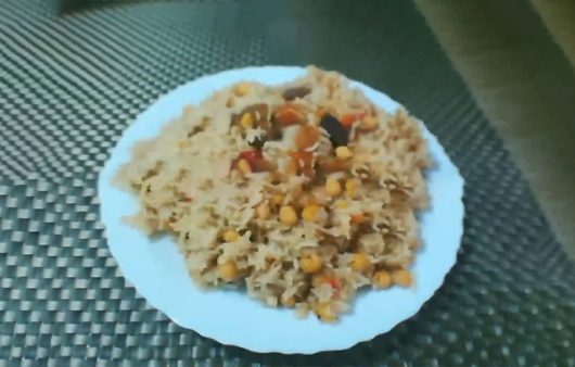 Chana Pulao – Chickpea Brown Rice main