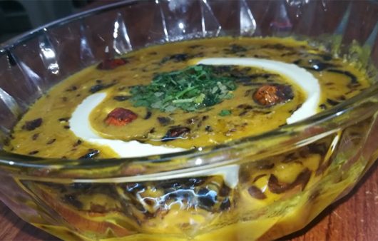 Deliciuous daal masoor (red lentils) main