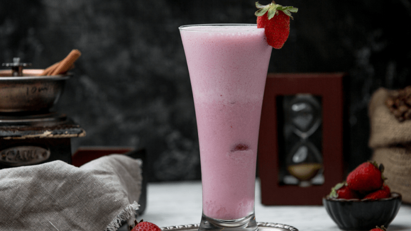 Strawberry Milkshake Smoothie main